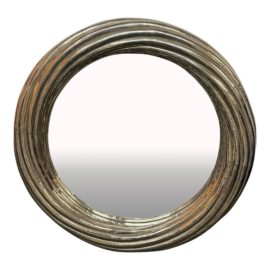 NEW Brownstone Treviso German Silver Wall Mirror. Original Price: $2,400