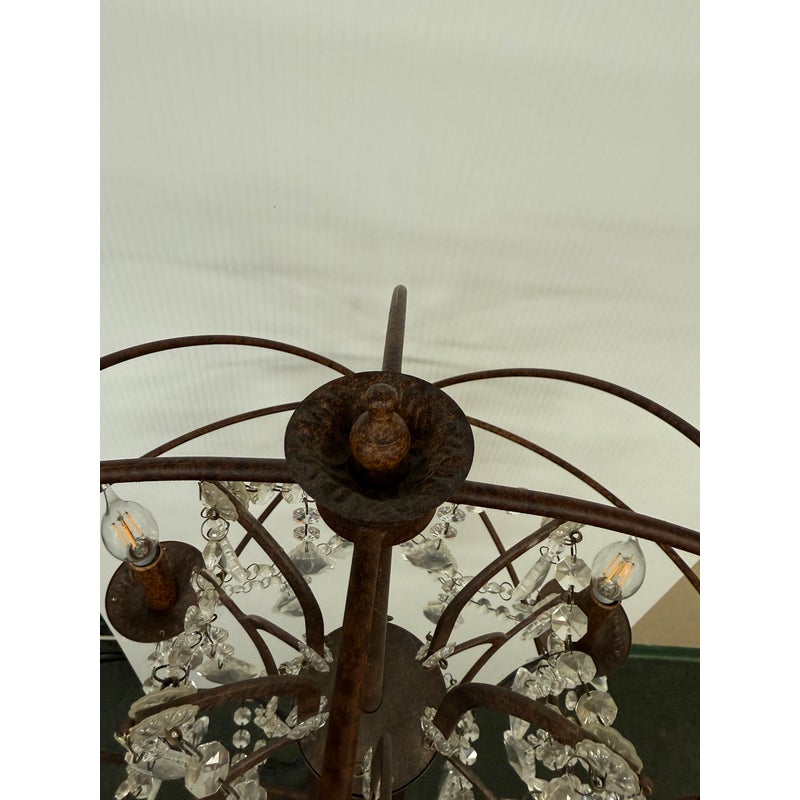 Timothy Oulton Gyro Crystal Floor Lamp. Original Price: $1,895
