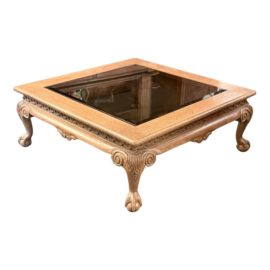 Marge Carson Square Coffee Table