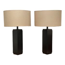 Restoration Hardware Table Lamps, a Pair. Original Price: $1,670