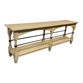 Restoration Hardware Church Console Table. Original Price: $5,800