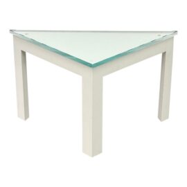 NEW DWM Maloos Custom Design Corner Side Table. Original Price: $1,450