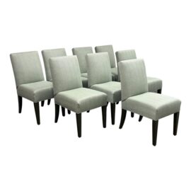 Ethan Allen Clinton Side Chairs, Set of Eight. Original Price: $7,600