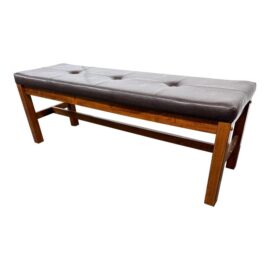 Steve Silver Craftsman Leather Bench