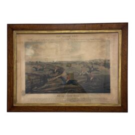 Henry Thomas Alken 19th Century Print "The Quorn Hunt:Second Horses"