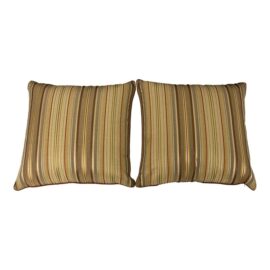 Ryan Studio for Gump's Decorative Throw Pillows, a Pair. Original Price: $520