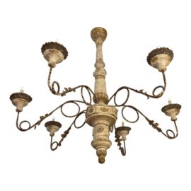 NEW Bliss Studio Valeria Six Light Chandelier. Original Price: $4,500