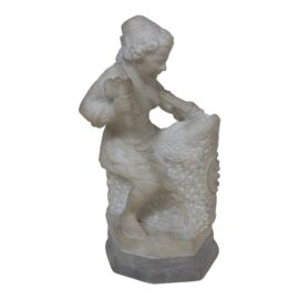 Child Michelangelo Sculpting the Head of Faunus