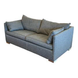 CB2 Blue Sleeper Sofa. Original Price: $2,400