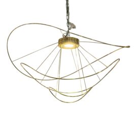 Giovanni Barbato Axolight 3 Hoops Ceiling Light, Italy. Original Price $2,769