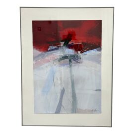 Circa 1983 Glenn Watson Acrylic on Canvas the Dark Side, Signed, Numbered + Dated Edition 8/23. Original Price: $2,500