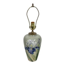 Circa 1986 Santa Barbara Ceramic Design Hand Painted Table Lamp