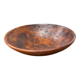 New Zealand Burl of Tawhai Red Wood Bowl