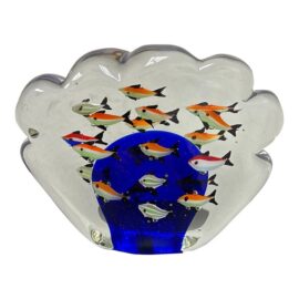Dynasty Gallery Glass Fish Aquarium Paperweight