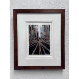 Gottfried Salzmann Broadway Photo Etching Edition 27of 50. Original Price: $2,650