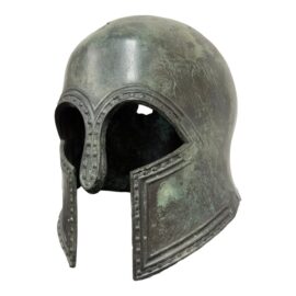 Ancient Greek Spartan Corinthian Bronze Helmet Replica