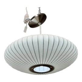 George Nelson for Herman Miller Nelson Saucer Bubble Small Pendant