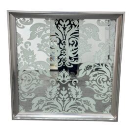 NEW DWM Maloo Custom Design Baroque Etched Mirror. Original Price: $1,500