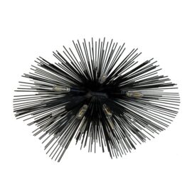 Kelly Wearstler for Visual Comfort Medium Strada Flush Mount Light. Original Price: $1,400