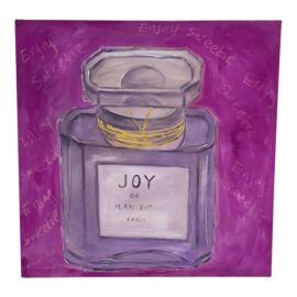 Circa 2004 Mandy Smart Original Acrylic Painting "Joy De Jean Patou"