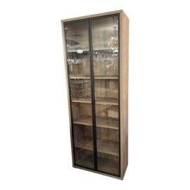 Scandinavian Designs Gammel High Bookcase With Glass Doors. Original Price: $800