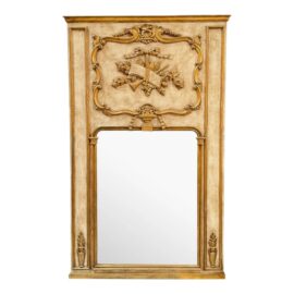 Antique Italian Trumeau Mirror