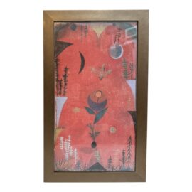 Paul Klee "Flower Myth" Framed Print