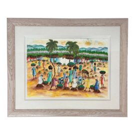 Martino Dorce Watercolor, Framed