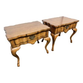 Century Furniture Chelsea Chair Side Tables, a Pair
