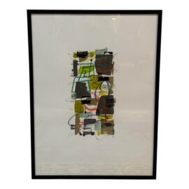 Isabel Wyatt “Labyrinth 4” Custom Framed Original Painting