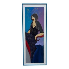 Circa 2004 Itzchak Tarkay "Elegance lI", Signed + Numbered 177/350. Original Price: $1,875