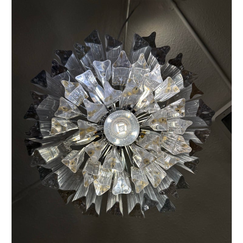 UNDERWRITERS LABORATO USA シャンデリア 天井 Underwriters Laboratories Vintage Crystal Cascade Chandelier