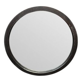 Restoration Hardware 30 Inche Wrought Iron Wall Mirror. Original Price: $975