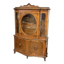 Circa 1940's Romweber Louis XV De Gaulle China Cabient