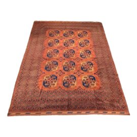 9ft 1in X 11ft 5in Vintage Ensari Hand Woven Area Rug