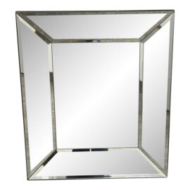 French Contemporary Cushion Wall Mirror