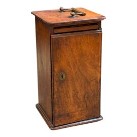 Late 19th Century C. Reichert Wien No. 16041 Microscope + Wooden Carrying Case