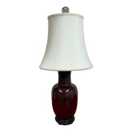 Chinese Sang De Boeuf Table Lamp