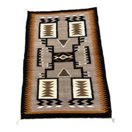3ft × 4ft2in Vintage Genuine Navajo Rug