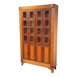 Vintage Biedermeier Style Display Cabinet