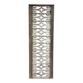 Vintage Balinese Drift Wood Carved Architectural Decorative Panel