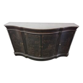 Ethan Allen Vivianne Serpentine Console. Original Price: $2,500