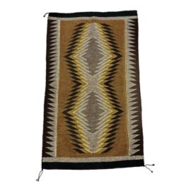 2ft2in × 3ft 8in Vintage Genuine Navajo Rug