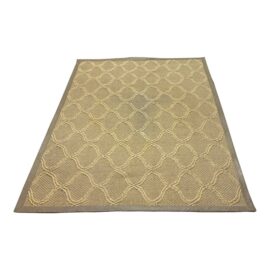 6ft 1in X 8ft 3in Stark Woven Jute Trellis Area Rug