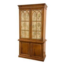 Vintage Regency Style China Cabinet