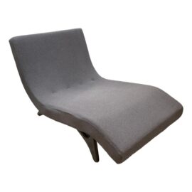 Circa1960's Adrian Pearsall Wave Chaise Lounge, Armani Upholstery