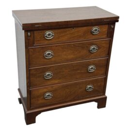 Antique Regency Four Drawer Bachelor Chest