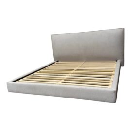 NEW Eastern King Custom Design Merino Wool Bed Frame. Original Price: $3,075