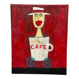 Tim Weldon "Cafe" Original Painting