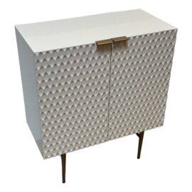 West Elm Audrey Parchment Cabinet. Original Price: $600